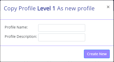 Profiles – Copy as New